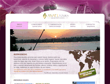 Tablet Screenshot of anaeltours.com